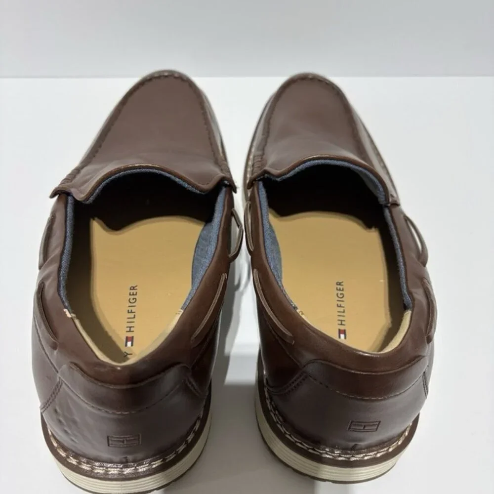Tommy Hilfiger Men’s Harte Slip-On Loafers Brown, Size 11 M